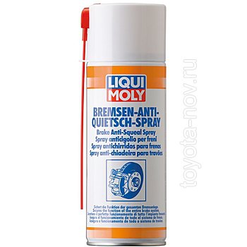 8043 - Синтетическая смазка для тормозной системы Liqui Moly Bremsen-Anti-Quietsch-Spray 0,4 л