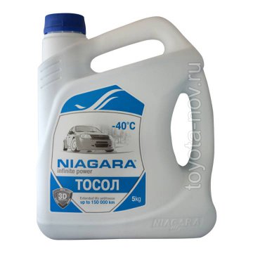 001003000011 - Тосол NIAGARA А-40М -  5 литров