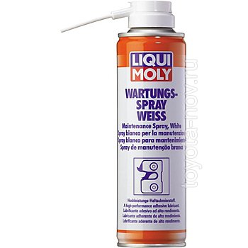3953 - Грязеотталкивающая белая смазка Wartungs-Spray weiss - 250мл