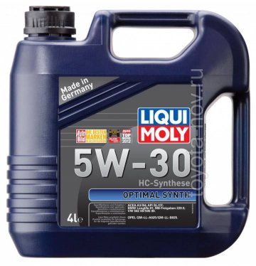 39001 - Масло моторное Liqui Moly Optimal  HT Synth 5W-30 -  4 л