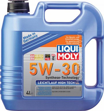 39006 - Масло моторное Liqui Moly Leichtlauf High Tech   LL 5W-30 -  4 л