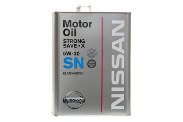 KLAN5-05304 - Масло моторное NISSAN  5W30 STRONG SAVE X SN -  4 литра Япония