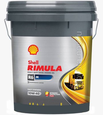 550014315 - Масло моторное Shell Rimula R6 M 10W40 - 20л (550044843)
