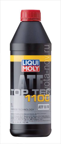 7626 - Масло транcмиссионное Liqui Moly Top Tec ATF 1100 - 1 литр для АКП (Dexron II, Dexron III, Mercon, MB 236.1, 236.6) (3651)