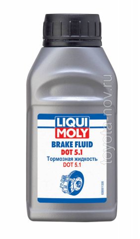 8061 - Жидкость тормозная Liqui Moly Brake Fluid DOT 5.1 - 0,25 литра