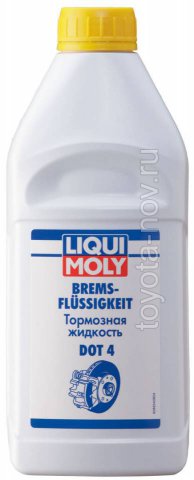 8834 - Жидкость тормозная Liqui Moly Brake Fluid DOT 4 - 1 литр (21157)