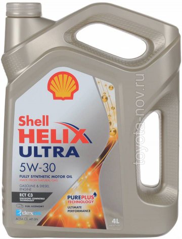 550042847 - Масло моторное Shell Helix Ultra 5W30 ECT C3 - 4 л. (550046363)