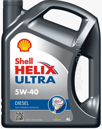 550021541 - Масло моторное Shell Helix Ultra Diesel 5W40 - 4 л (550046371)