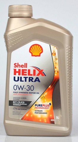 550042390 - Масло моторное Shell Helix Ultra 0W30 ECT C2/C3 - 1 л. (550046358, 550046305)