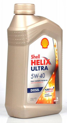 550040552 - Масло моторное Shell Helix Ultra Diesel 5W40 - 1 л (550046380)