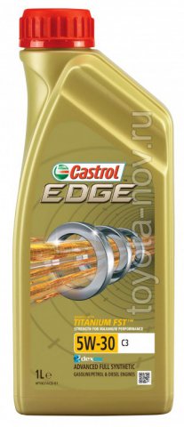 15A569 - Масло моторное Castrol EDGE 5W30 C3 -  1 литр (MB 229.31/51, Longlife-04, Dexos2)