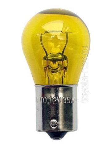 4619Y - Лампа  24V 35W S25 (оранжевый)