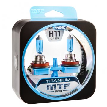 HTN1211 - Лампа Н11 12V, 55W, серия Titanium 4400К (к-т 2 шт)