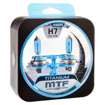 HTN1207 - Лампа Н7 12V, 55W, серия Titanium 4400К (к-т 2 шт)
