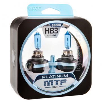 HPL12B3 - Лампа НB3 12V, 55W, серия Platinum 3800К (к-т 2 шт)