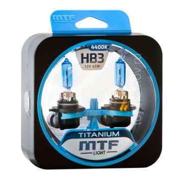 HTN12B3 - Лампа НB3 12V, 55W, серия Titanium 4400К (к-т 2 шт)