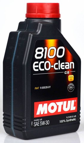 101542 - Масло моторное 8100 ECO-CLEAN 5W-30 - 1 литр  (PSA B71 2290 ; FIAT 9.55535-S1)
