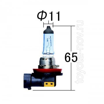 0758W - Лампа высокотемпературная Koito Whitebeam H8 12V 35W