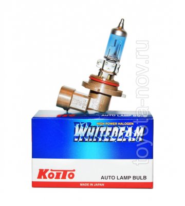 0757W - Лампа Koito Whitebeam 9006 (HB4) 12V 55W (110W) 4200K (уп. 1 шт.)