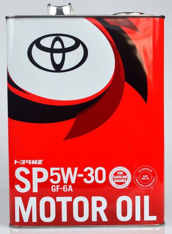 08880-10705 - Масло моторное Toyota  5W30 SP/SN/GF6A -  4 литра Япония (08880-13705)