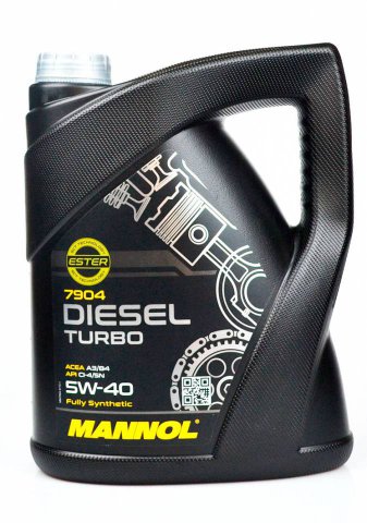 1011 - Масло моторное MANNOL Diesel Turbo 5W-40 CI-4/SL (5л.) 4036021505107