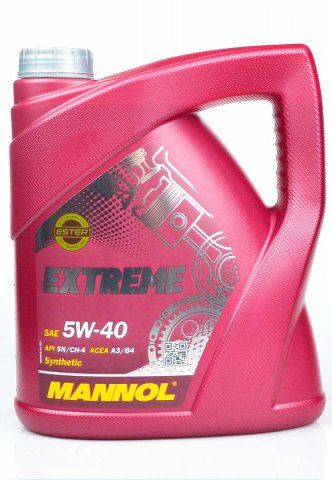 1021 - Масло моторное MANNOL Extreme 5W-40 SN/CF (4л.) 4036021425504
