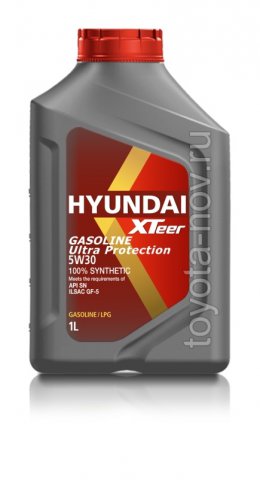 1011002 - Масло моторное HYUNDAI XTeer Gasoline   Ultra Protection  5W30 -  1 литр