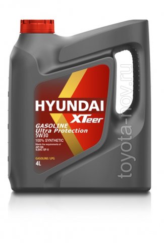 1041002 - Масло моторное HYUNDAI XTeer Gasoline   Ultra Protection  5W30 -  4 литра