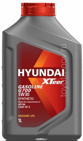 1011135 - Масло моторное HYUNDAI XTeer Gasoline  G700  5W30 -  1 литр