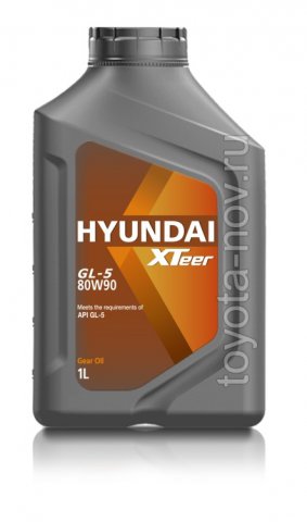 1011017 - Масло трансмиссионное HYUNDAI Xteer Gear Oil-5 80W90 GL-5 -  1 литр