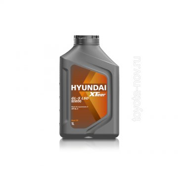 1011034 - Масло трансмиссионное HYUNDAI Xteer Gear Oil-5 80W90 LSD -  1 литр