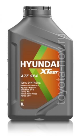 1011006 - Жидкость для АКП HYUNDAI XTeer ATF SP4 -  1 литр
