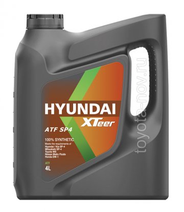 1041017 - Жидкость для АКП HYUNDAI XTeer ATF SP4 -  4 литра