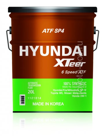 1121014 - Жидкость для АКП HYUNDAI XTeer ATF SP4 - 20 литров