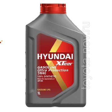 1011126 - Масло моторное HYUNDAI XTeer Gasoline   Ultra Protection  5W40 SN -  1 литр