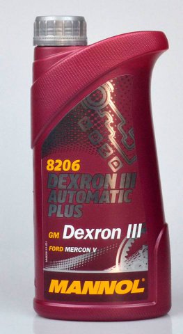 1335 - Масло транcмиссионное MANNOL Automatic Plus ATF Dexron III (1л.) 4036021101071