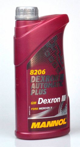 1335 - Масло транcмиссионное MANNOL Automatic Plus ATF Dexron III (1л.) 4036021101071