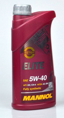 1005 - Масло моторное MANNOL Elite 5W-40 SN/CF (1л.) 4036021101255