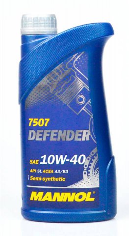 1147 - Масло моторное MANNOL  Defender 10W-40 SL/CF (1л.) 4036021102566