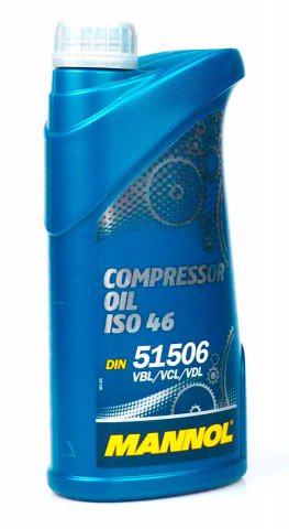 1923 - Масло компрессорное MANNOL Compressor Oil ISO 46 (1л.) 4036021140100
