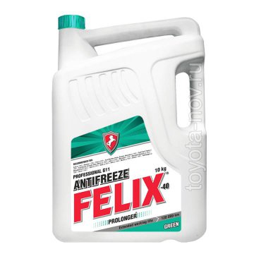 430206021 - Антифриз FELIX PROlonger G11 зеленый - 10 литров