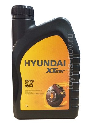 2010853 - Жидкость тормозная HYUNDAI Xteer Brake Fluid DOT-4 -  1 литр