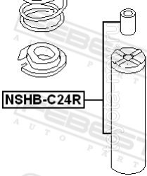 NSHB-C24R - Пыльник заднего амортизатора