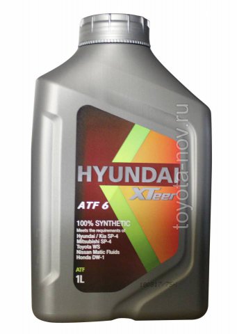 1011412 - Жидкость для АКП HYUNDAI XTeer ATF 6 - 1 литр (Dextron VI)