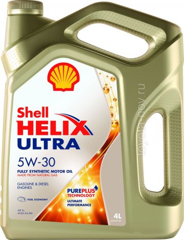 550046387 - Масло моторное Shell Helix Ultra 5W30 A3/B4 SP -  4 л. (550046268)