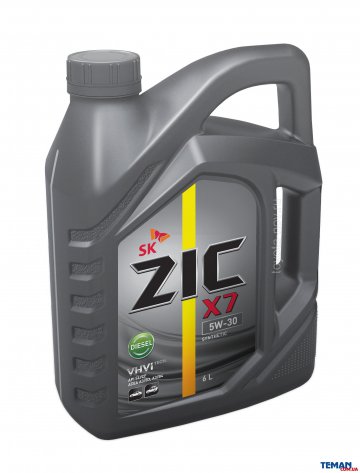 172610 - Масло моторное ZIC X7 DIESEL 5W30 синтетика - 6 литров