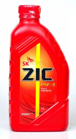 132661 - Жидкость гидроусилителя руля ZIC SK PSF-3 -  1 литр