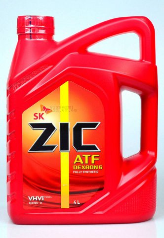 162630 - Масло тансмиссионное синтетическое ZIC ATF DEXRON 6 - 4 литра