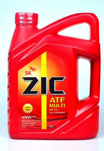 162664 - Масло трансмиссионное синтетическое ZIC ATF MULTI HT - 4 литра