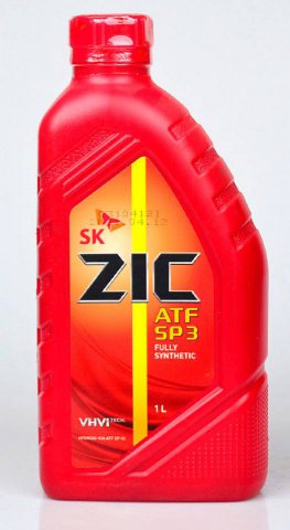 132627 - Масло трансмисcионное синтетическое ZIC ATF SP-3  -  1 литр